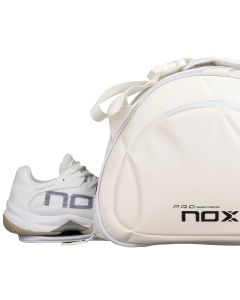Nox Pro Series White Padel Bag | Tas Padel Thermal Premium
