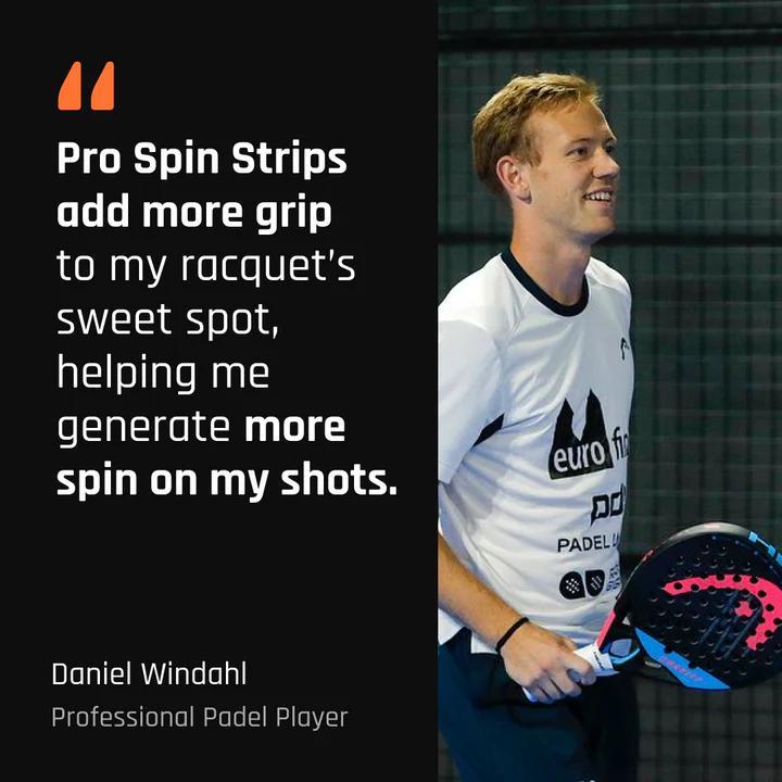 HEAD Pro Spin Strips Padel Rezztek Spin Enhancer Ultra-thin Lightweight 2g per Raket Tahan 50 Jam Customizable Mudah Dilepas - Ball, Bola - Gambar 3