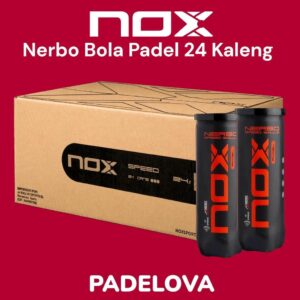 [Box 24] NOX Nerbo 24 Kaleng Bola Padel Premium