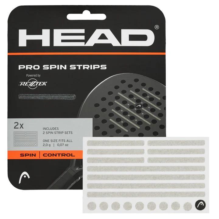 HEAD Pro Spin Strips Padel Rezztek Spin Enhancer Ultra-thin Lightweight 2g per Raket Tahan 50 Jam Customizable Mudah Dilepas - Ball, Bola - Gambar 8