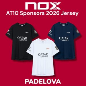 NOX AT10 Sponsors 2026 T-Shirt Padel
