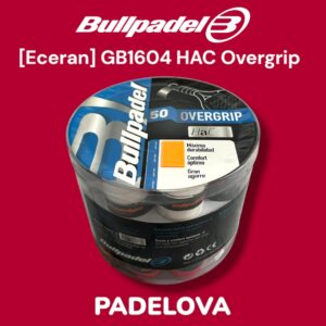 [ECERAN] Bullpadel GB1604 HaC Smooth Overgrip Padel Tenis Pilih Warna Padel Tennis Pickle Ball