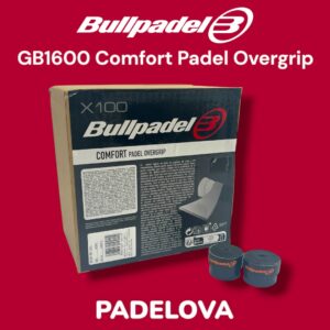 BULLPADEL GB1600 Comfort Overgrip Hitam Raket Padel