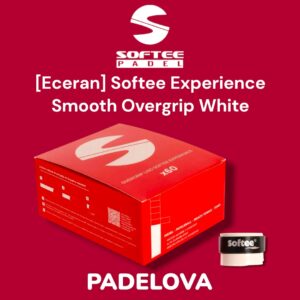 SOFTEE Experience Smooth Overgrip Putih Padel Tenis Pickle Ball