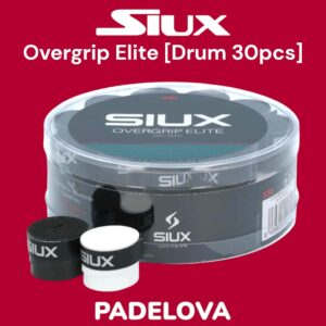 [DRUM 30] Siux Overgrip Elite Drum 30 Pcs Hitam Putih Grip Raket Padel